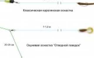 Каролинская оснастка – монтаж и техника ловли